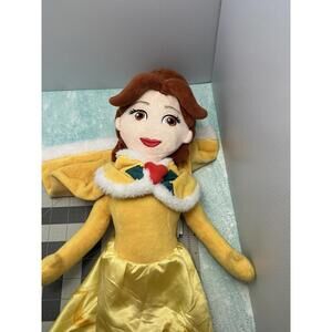 Disney Princess BELLE From Beauty and‎ the Beast Soft Plush Doll 16"